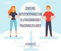 Antidiscrimination training for male and female employees...